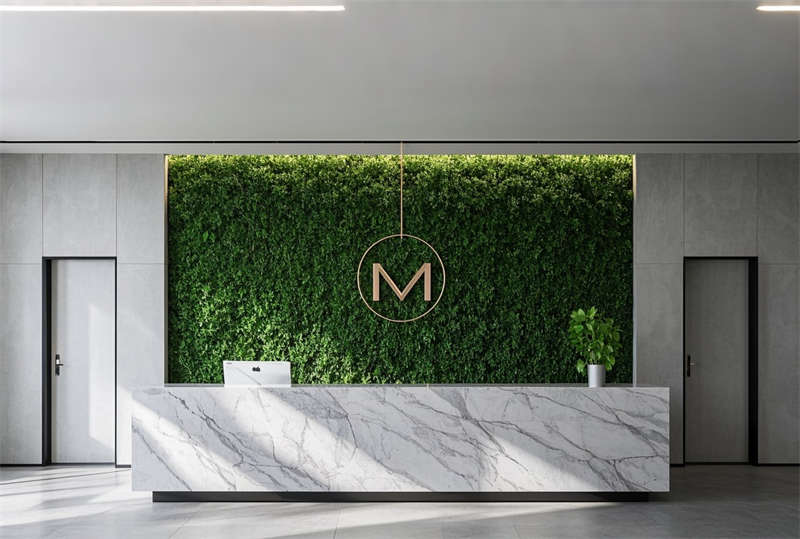 蚌埠4000平辦公室裝修設計效果圖欣賞