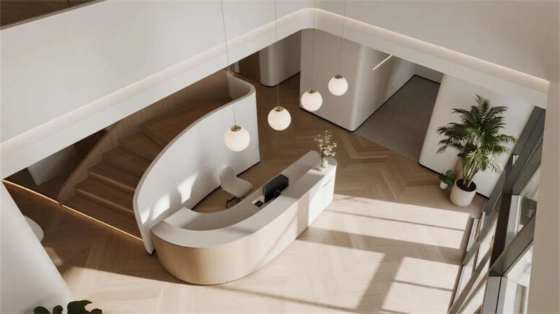 宿州現(xiàn)代辦公空間裝修設(shè)計(jì)效果圖