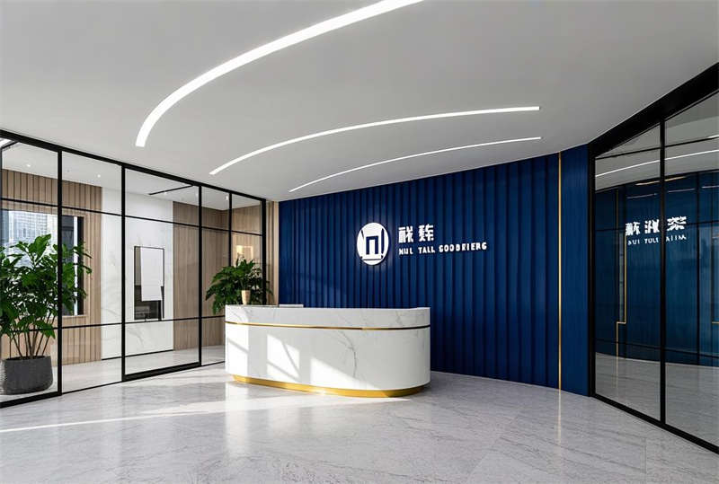 滁州5000平辦公室裝修設計效果圖欣賞
