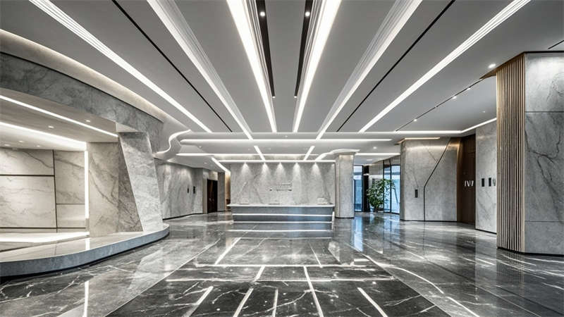 滁州8000平辦公空間裝修設計效果圖欣賞