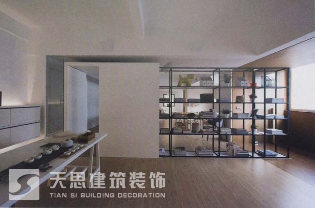 <a href=http://m.shchache.com/ target=_blank class=infotextkey>合肥辦公室裝修</a>側面書架