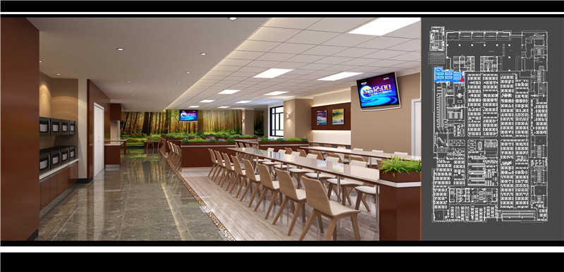 合肥呼叫中心餐廳設(shè)計