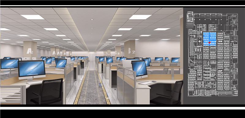 合肥呼叫中心運營區(qū)設(shè)計